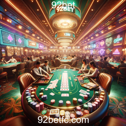 Descubra o Mundo do Pôker no 92bet